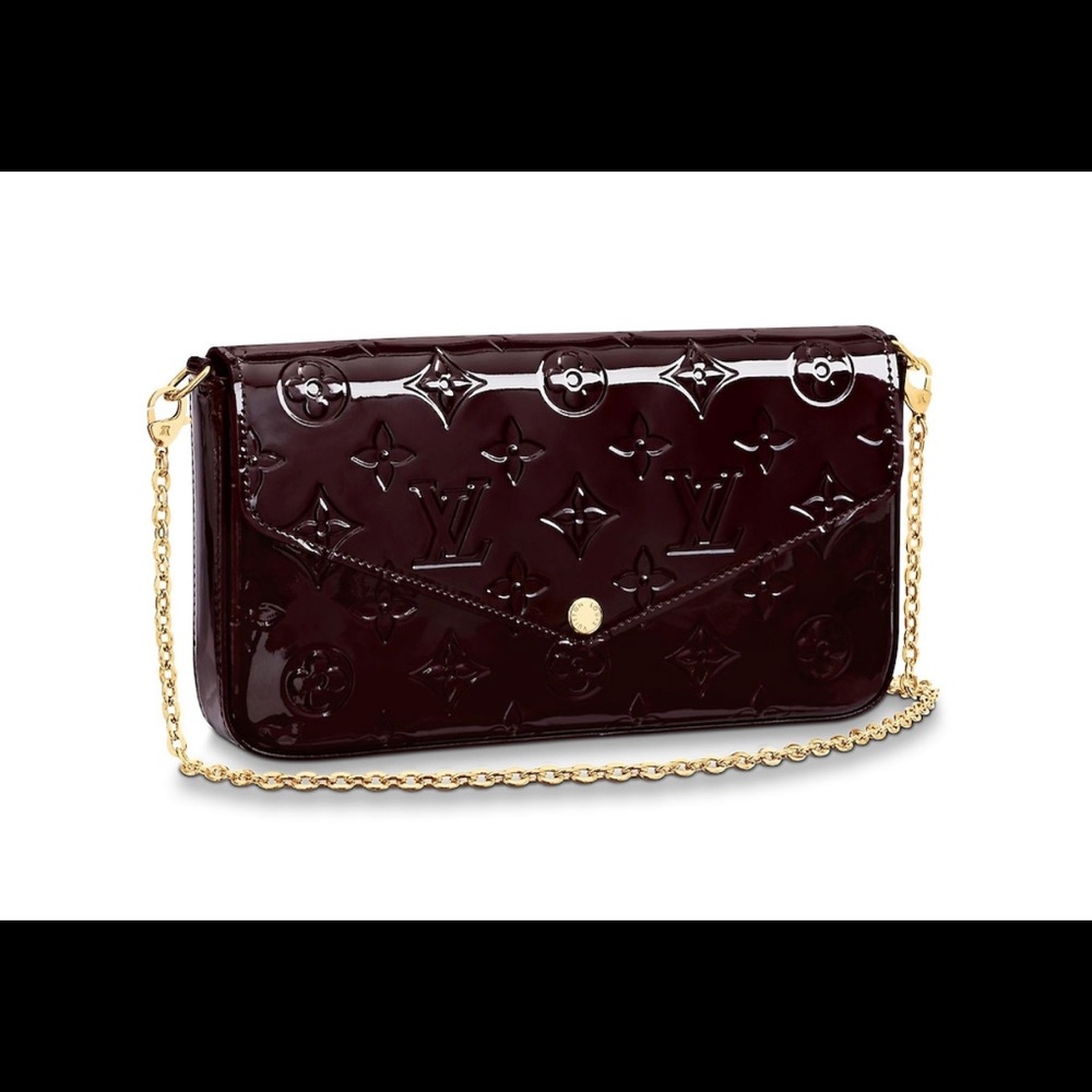 Authentic Louis Vuitton Pochette Felicie Monogram